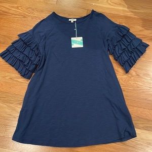 UMGEE BLUE COTTON DRESS